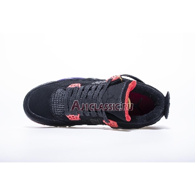 Air Jordan 4 Retro NRG Raptors AQ3816-065-2 Black/University Red-Court Purple​ Sneakers
