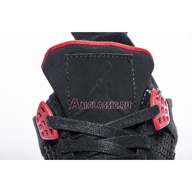 Air Jordan 4 Retro NRG Raptors AQ3816-065-2 Black/University Red-Court Purple​ Sneakers