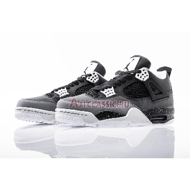 Air Jordan 4 Retro Fear 626969-030 Black/White-Cool Grey-Pr Pltnm Sneakers