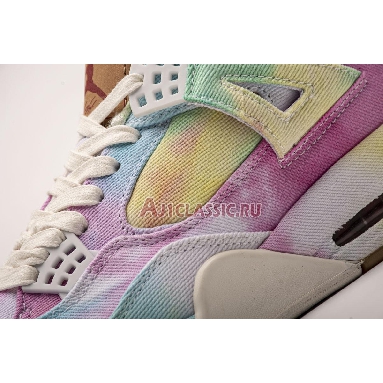 Levis x Air Jordan 4 Retro Multi-Color AO2571-102 Pink/Green/Blue/Multi-Color Sneakers