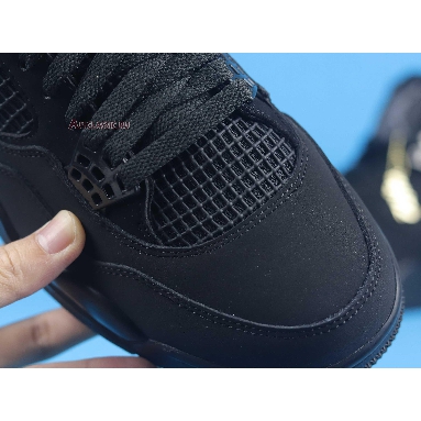 Air Jordan 4 Retro Black Cat 2020 CU1110-010 Black/Black/Light Graphite Sneakers