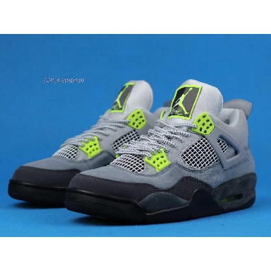 Air Jordan 4 Retro SE Neon 95 CT5342-007 Cool Grey/Volt/Wolf Grey/Anthracite Sneakers