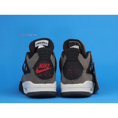 Travis Scott x Nike Air Jordan 4 Dark Mocha AJ4-882335 Dark Mocha/Sail-Cool Grey-Verd Sneakers