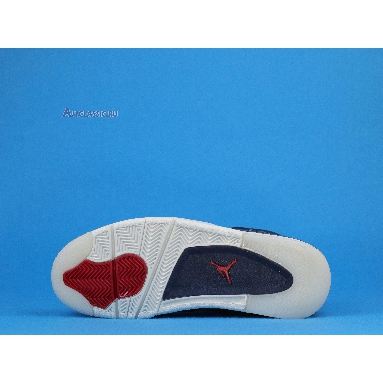 Air Jordan 4 Retro SE Sashiko CW0898-400 Deep Ocean/Sail/Cement Grey/Fire Red Sneakers