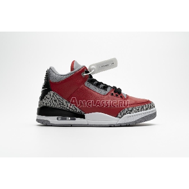 Air Jordan 3 Retro SE Unite CK5692-600 Fire Red/Fire Red/Cement Grey/Black Sneakers