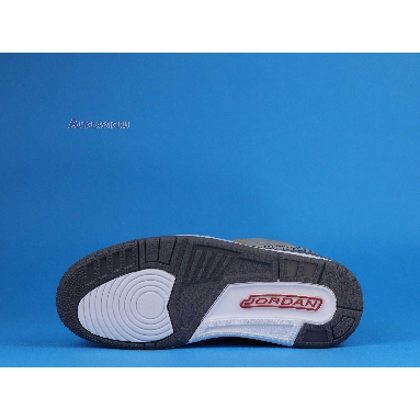 Air Jordan 3 Retro Cool Grey 2021 CT8532-012 Silver/Light Graphite/Orange Peel/Sport Red Sneakers