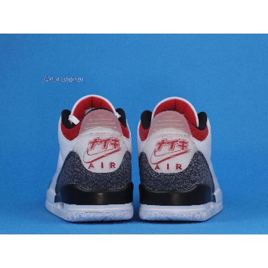 Air Jordan 3 SE-T Fire Red Japan Exclusive CZ6433-100 White/Fire Red/Black Sneakers