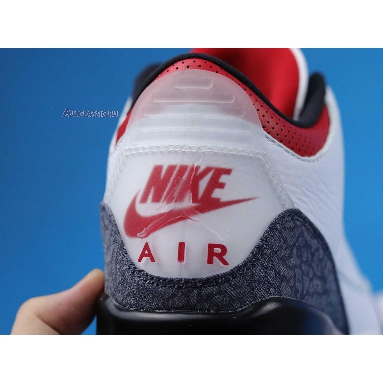 Air Jordan 3 Retro Denim SE Fire Red CZ6431-100 White/Fire Red/Black Sneakers