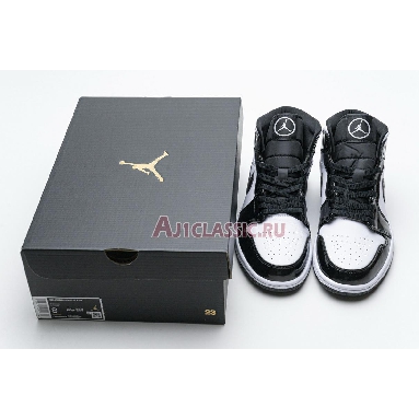 Air Jordan 1 Mid SE All-Star Weekend DD1649-001 Black/White/Black Sneakers
