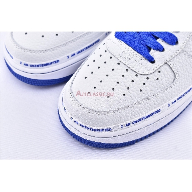 Uninterrupted x Air Force 1 Low QS More Than CQ0494-100 White/Racer Blue Sneakers