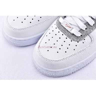 Nike Air Force 1 Low Script Swoosh CK9257-100 White/Black-University Red Sneakers