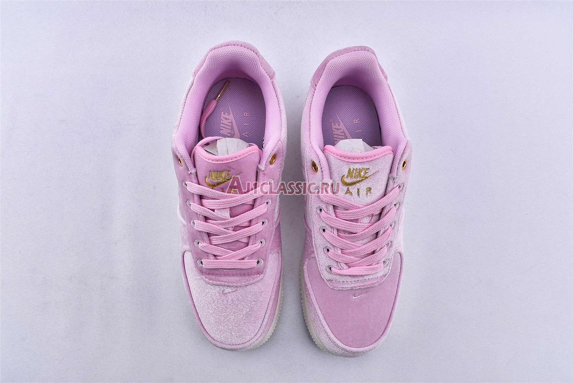 Nike Air Force 1 Low 07 Premium "Pink Velour" AT4144-600