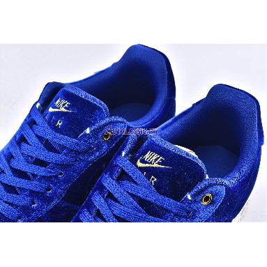Nike Air Force 1 Low 07 Premium Blue Void AT4144-400 Blue Void/Blue Void-Sail-Metallic Gold Sneakers