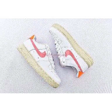 Nike Air Force 1 Low Digital Pink CV3030-100 White/Pink/Orange Sneakers