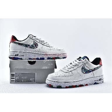 Nike Air Force 1 Low Crayon White Multi CU4632-100 White/Hyper Blue/Neptune Green/Multi-Color Sneakers