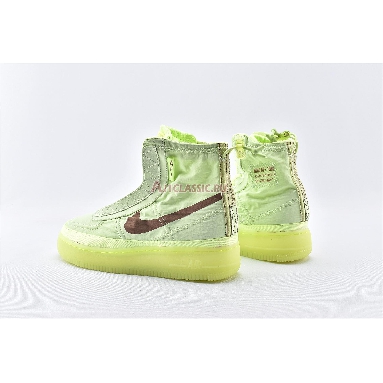 Nike Wmns Air Force 1 High Shell Volt BQ6096-700 Barely Volt/Desert Dust Volt Descret Sneakers