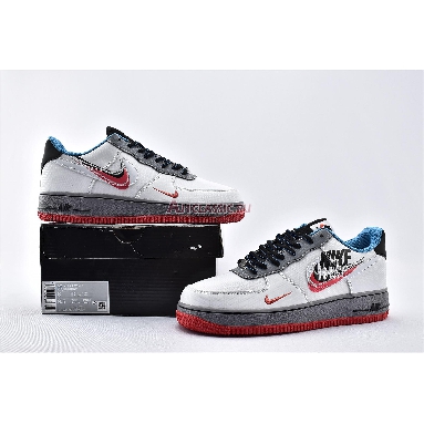 Nike Air Force 1 Low Time Capsule CT1620-100 White/Red/Black/Grey/Blue Sneakers