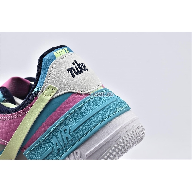 Nike Wmns Air Force 1 Shadow Multi-Color CK3172-001 Black/Blue/Green/Pink/White Sneakers