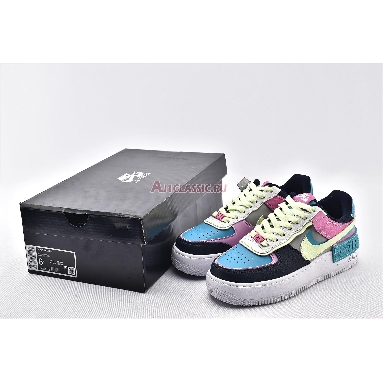 Nike Wmns Air Force 1 Shadow Multi-Color CK3172-001 Black/Blue/Green/Pink/White Sneakers