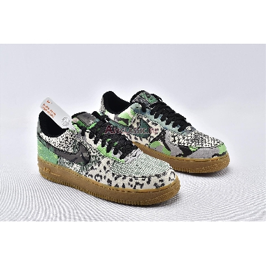 Nike Air Force 1 Low QS Chicago CT8441-002 Black/Black/Green Spark Sneakers