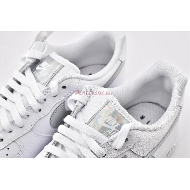 Nike Air Force 1 Low Iridescent Swoosh CJ1646-100 White/White-White Sneakers