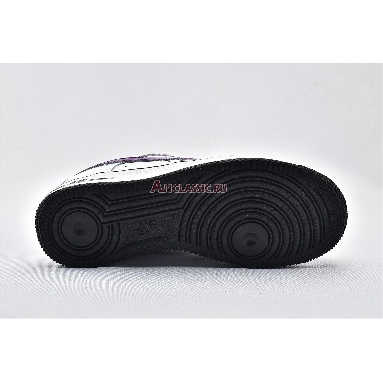 Nike Air Force 1 Chamber Of Fear Temptation AV2051-100 White/Hyacinth-Black Sneakers