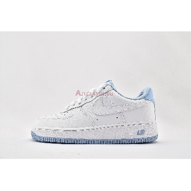 Nike Air Force 1 GS White Hydrogen Blue CD6915-103 White/White/Hydrogen Blue Sneakers