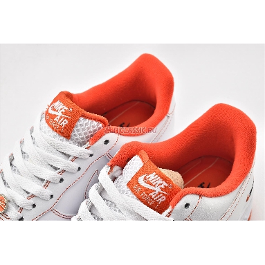 Nike Air Force 1 Low Rucker Park CT2585-100 White/Orange Sneakers