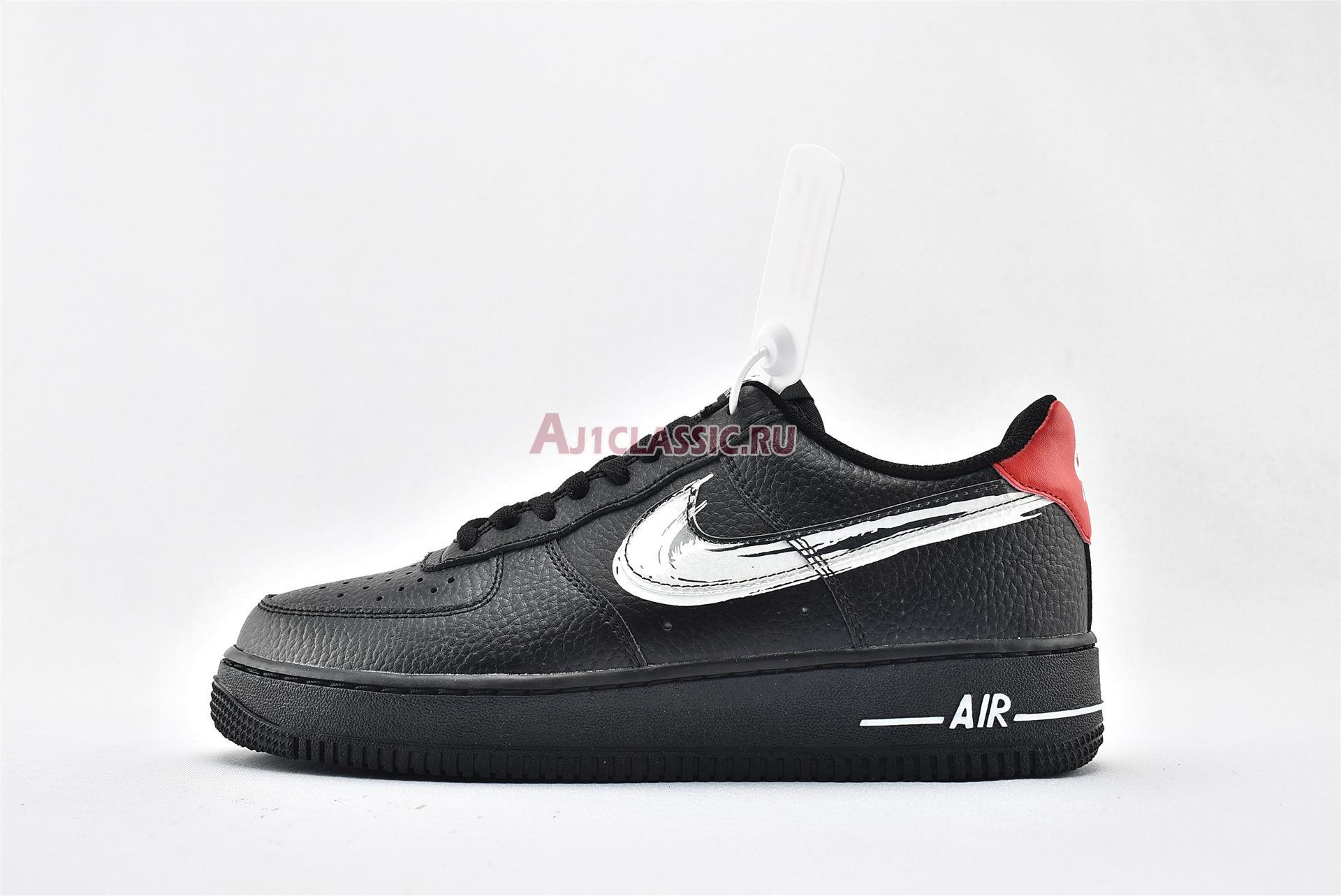 Nike Air Force 1 Low "Brushstroke Swoosh - Black" DA4657-001