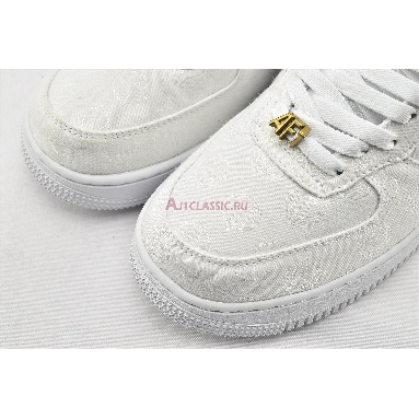 Nike Air Force 1 Low 07 Lux Basketball Print 898889-102 White/White-Metallic Gold-Bio Beige Sneakers