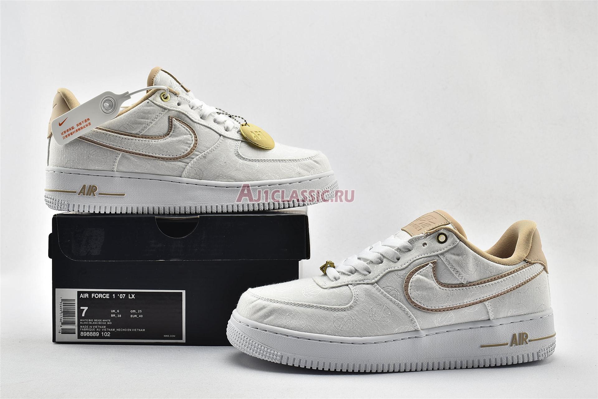 Nike Air Force 1 Low 07 Lux "Basketball Print" 898889-102