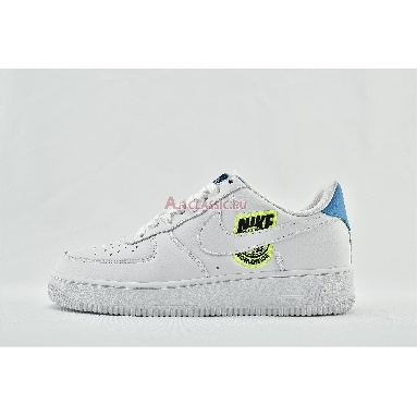 Nike Air Force 1 07 SE Worldwide Pack - Volt CT1414-101 White/Volt/Laser Blue/White Sneakers