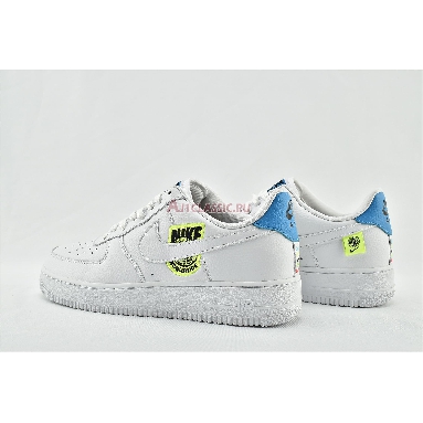Nike Air Force 1 07 SE Worldwide Pack - Volt CT1414-101 White/Volt/Laser Blue/White Sneakers