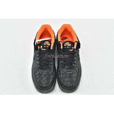Nike Wmns Air Force 1 Shadow Hyper Crimson CQ3317-001 Black/Orange Sneakers