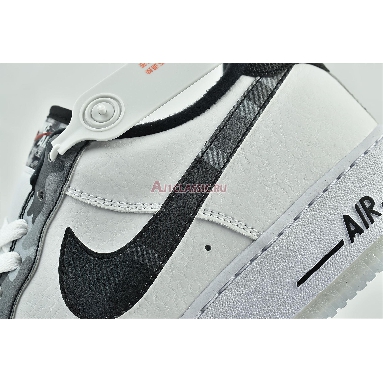 Nike Air Force 1 Low Remix Pack DB1997-100 White/Black-Pure Platinum-Metallic Silver Sneakers