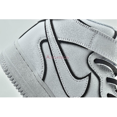 Nike Air Force 1 High Iridescent Trim 388732-810 White/White/Black Sneakers