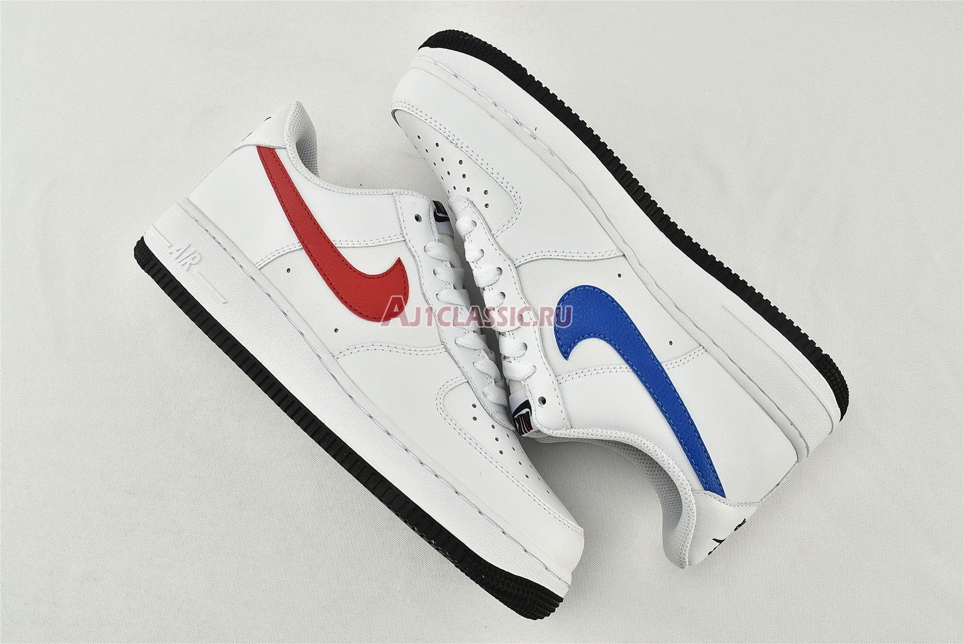 Nike Air Force 1 07 Low "Mismatched Swooshes - White" CT2816-100