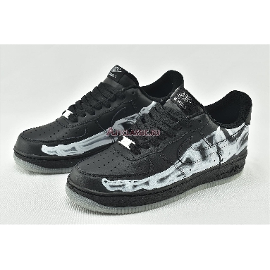 Nike Air Force 1 07 QS Black Skeleton BQ7541-001 Black/Black/Black Sneakers