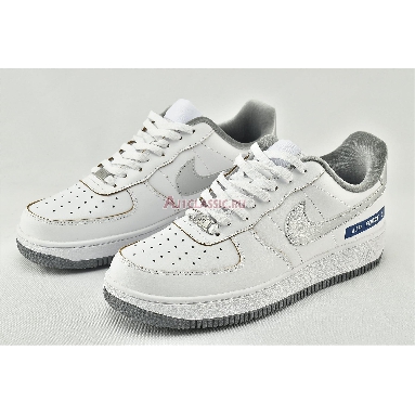 Nike Air Force 1 Low Label Maker DC5209-100 White/Silver/Blue Sneakers