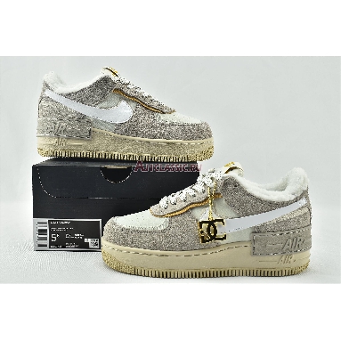 Nike Wmns Air Force 1 Shadow Wild DC5270-016 Enigma Stone/Oatmeal/Light Bone/White Sneakers