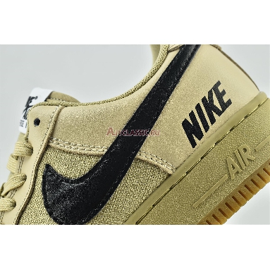 Nike Air Force 1 Low LV8 Gore-Tex BG Gold CQ4215-700 Team Gold/White/Black/Gum Med Brown Sneakers