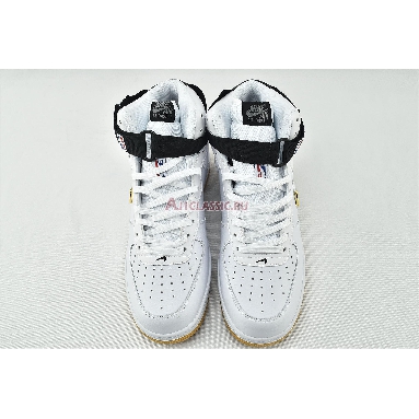 NBA x Air Force 1 High 07 LV8 White CT2306-100 White/White/Pure Platinum Sneakers