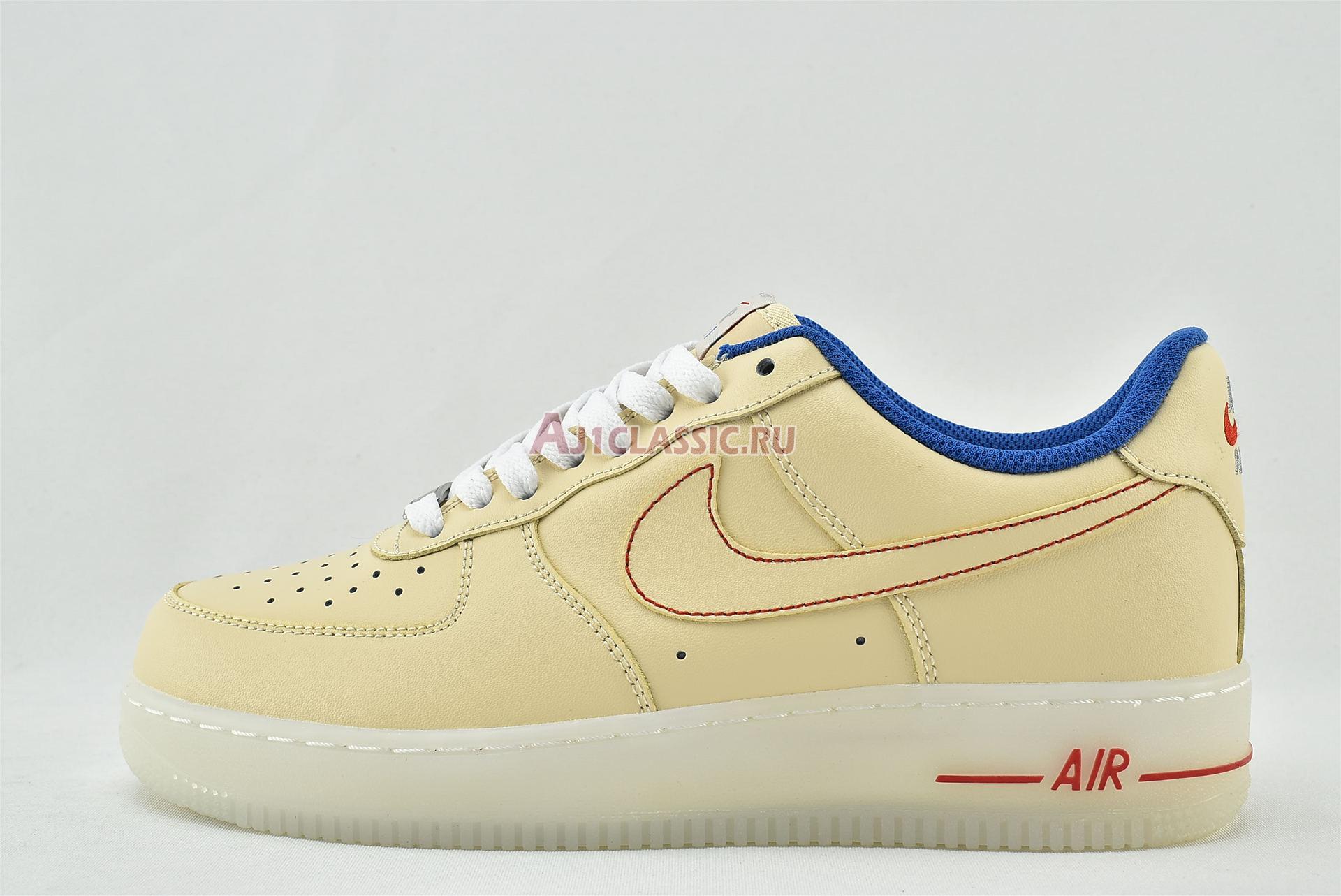 Nike Air Force 1 Low 07 LV8 Ice Sole DH0928-800 Guava Ice/Guava Ice/Game Royal Sneakers