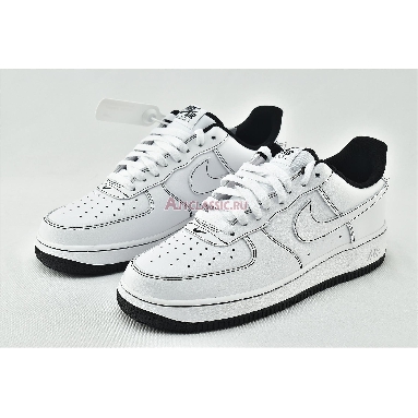 Nike Air Force 1 Low 07 Contrast Stitch CV1724-104 White/Black-White Sneakers