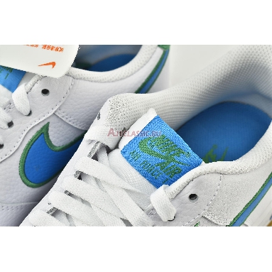 Nike Air Force 1 Low White Bright Blue Green DA4660-100 White/Blue/Green Sneakers
