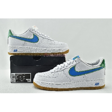 Nike Air Force 1 Low White Bright Blue Green DA4660-100 White/Blue/Green Sneakers