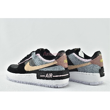 Nike Wmns Air Force 1 Shadow Black Light Arctic Pink CU5315-001 Black/Light Arctic Pink/Claystone Red/Metallic Red Bronze Sneakers