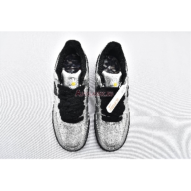 PEACEMINUSONE x Nike Air Force 1 Low Para-noise AQ3692-100 Black/Silver Sneakers