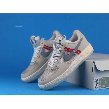 Nike Air Force 1 Low 07 Upstep Grey CT2253-100 Grey/Red Sneakers