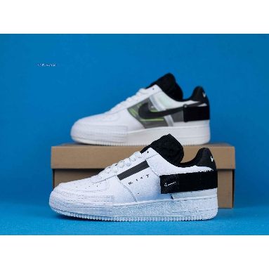 Nike Air Force 1 Type N.354 AT7859-101 White/Volt-Black-White Sneakers